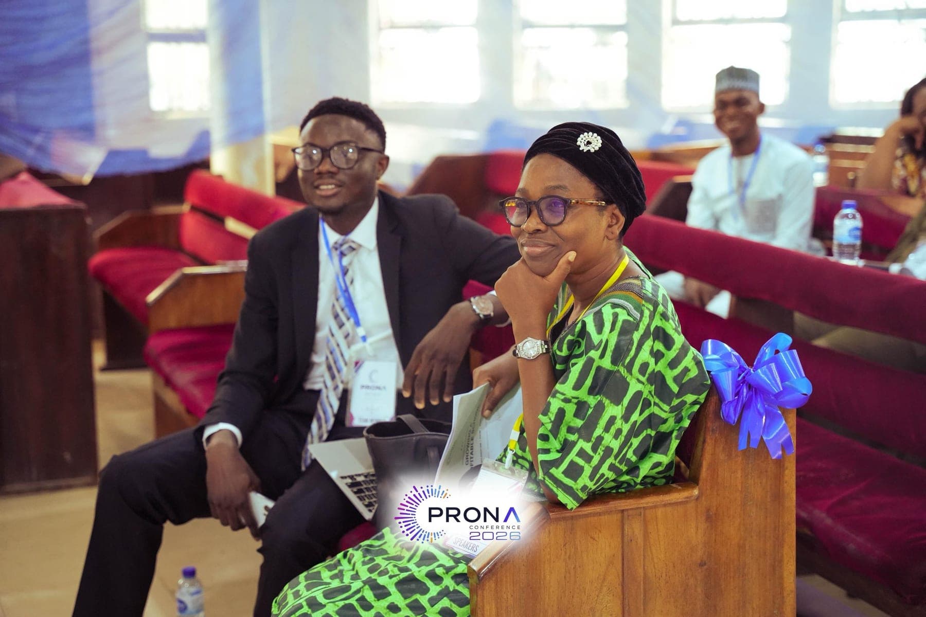 PRONA Abuja delegates at the event backdrop