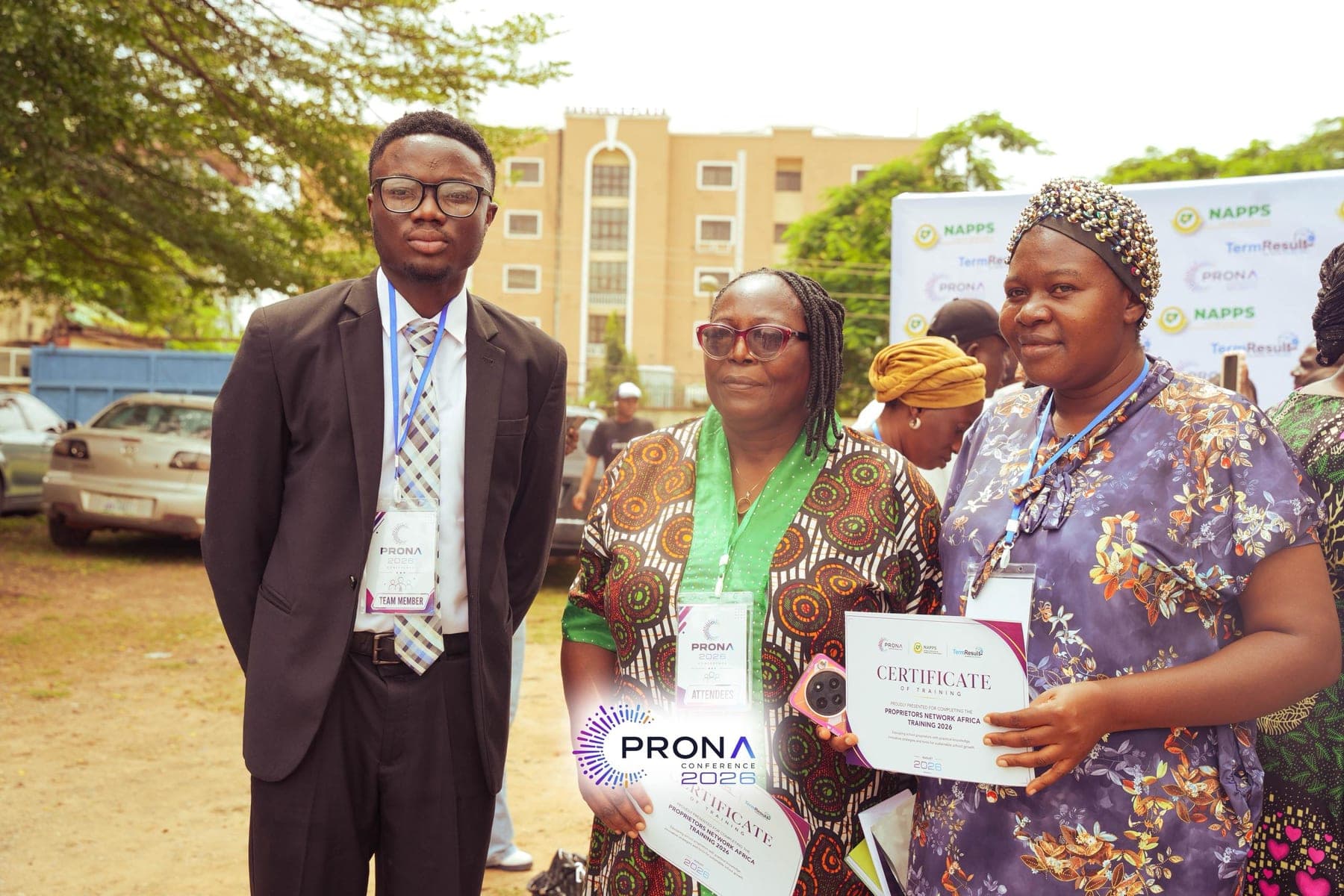A recognition moment at PRONA Abuja