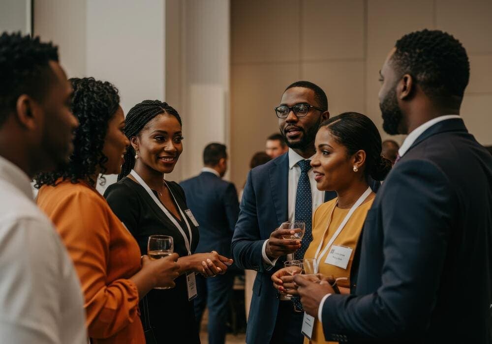 Proprietors networking between sessions